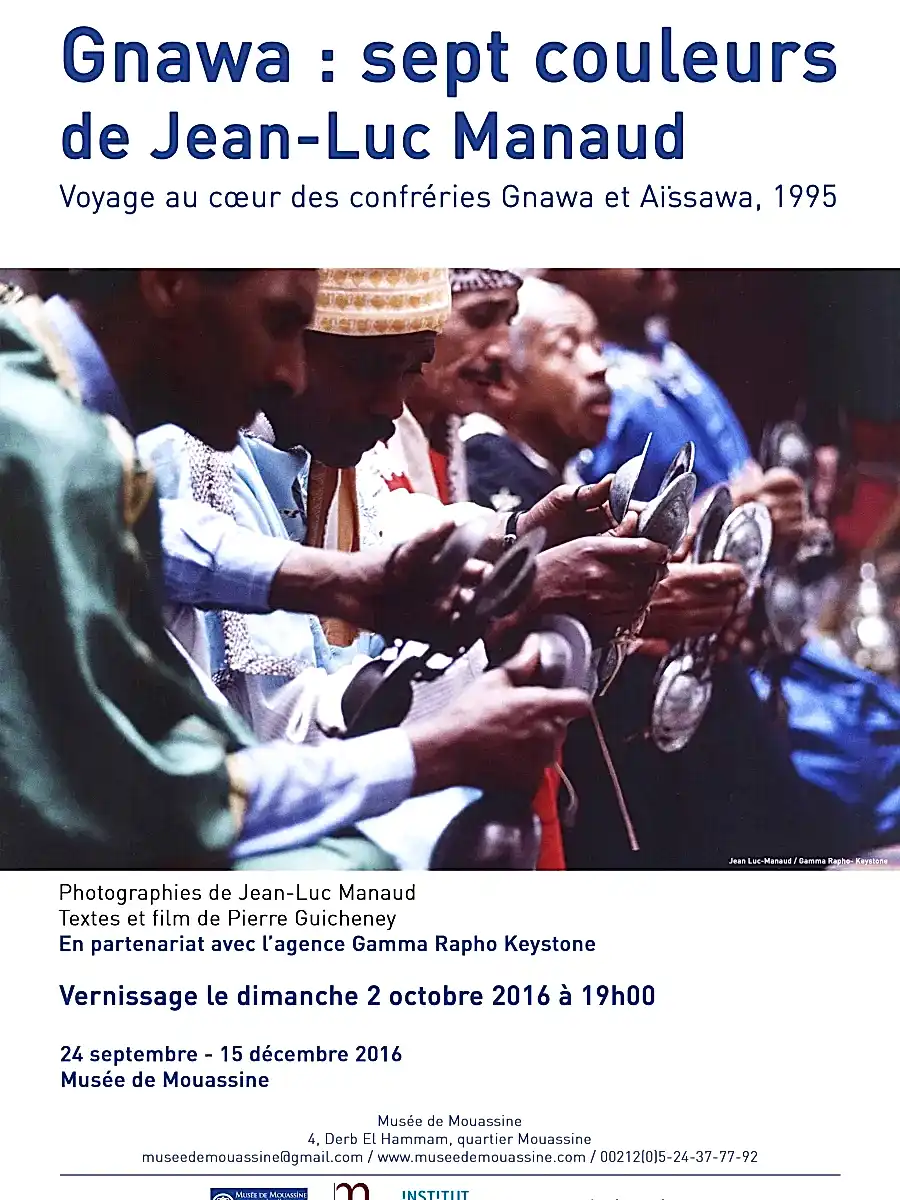 Gnawa : sept couleurs de Jean-Luc Manaud