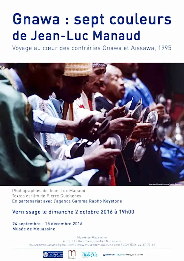Gnawa : sept couleurs de Jean-Luc Manaud