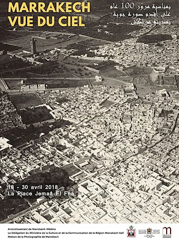Marrakech vu du ciel