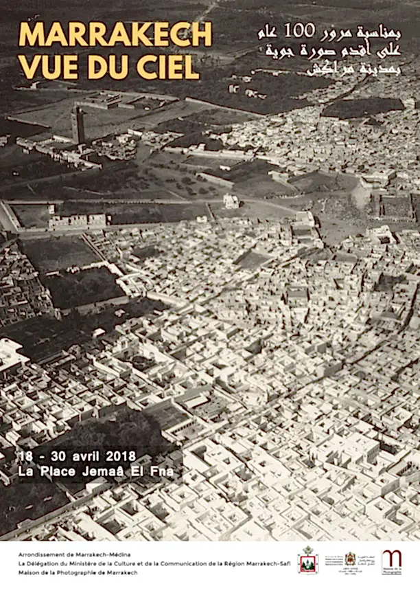Marrakech vu du ciel