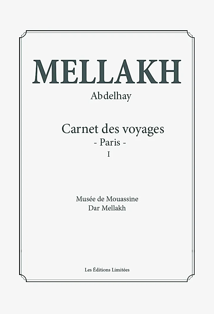 Abdelhay Mellakh, carnet de voyage - Paris I -
