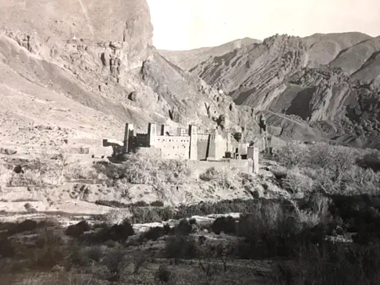 Architecture de terre, les ksour de la vallée du Drâa en 1933