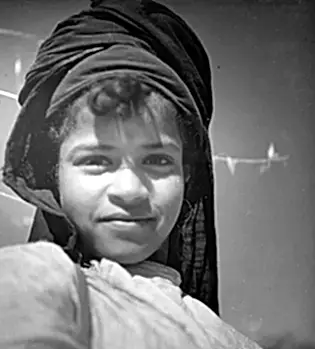 Denise Bellon, Portrait d'enfant, Béni Mellal, circa 1930