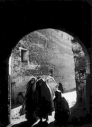 Anonyme, contre jour Marocain, circa 1930