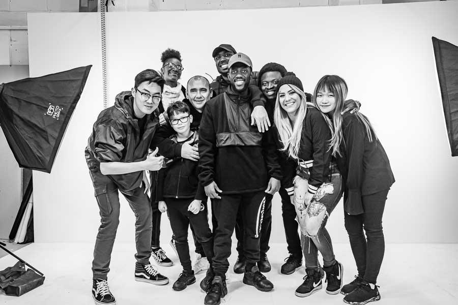 photoshoot wrap group shot 