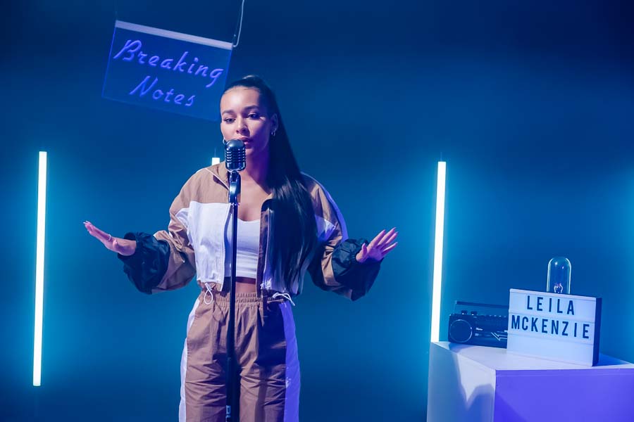 Leila Mckenzie Video Shoot still