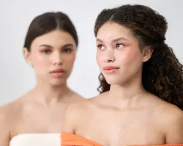 beauty product photoshoot