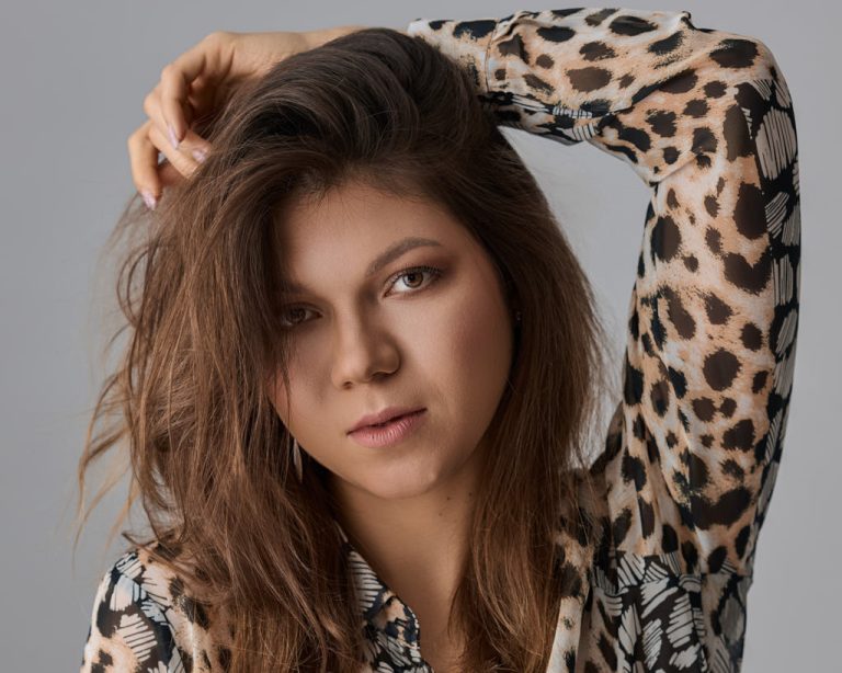 model fashion portfolio portrait