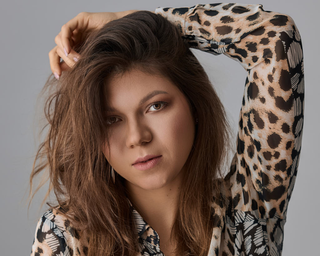 model fashion portfolio portrait